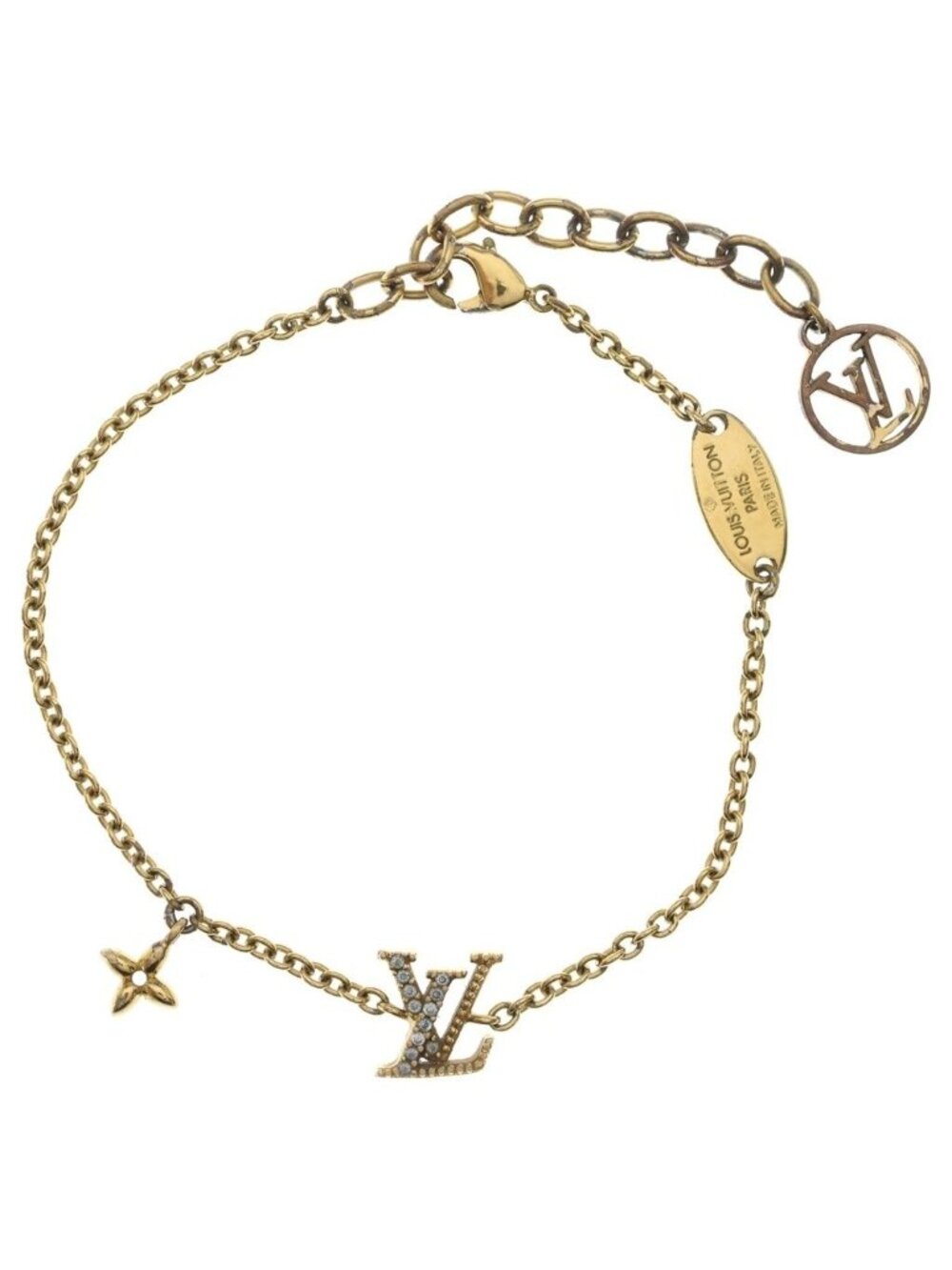 Louis Vuitton Bracelet LV Iconic Gold